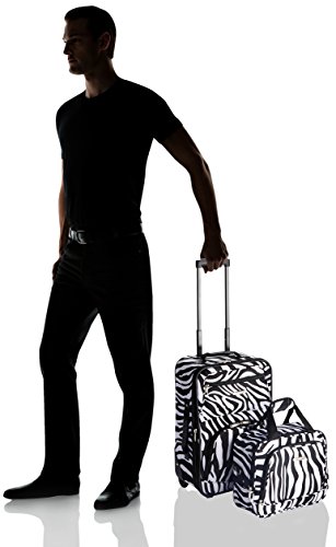 Miniatura 7 de Rockland - Juego De Maletas Adulto Unisex, F102-Zebra