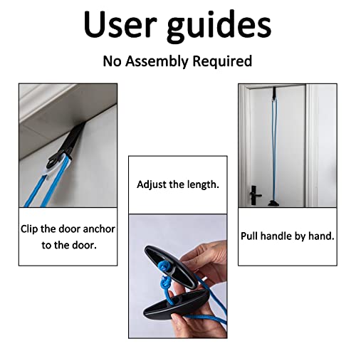 Shoulder Pulley Over The Door Physical Therapy System, Exercise Pulley For Physical Therapy, Alleviate Shoulder Pain And Facilitate Recovery From Surgery (Large Foam Door Anchor-Blue) #TOP5