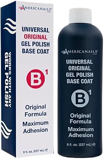 Americanails B1 Original Gel Polish Base Coat Maximum Adhesion Refill 8oz