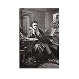 Ludwig Van Beethoven Komponist Poster auf Leinwand, 