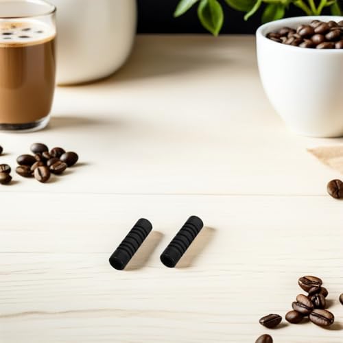 POPETPOP Funda de Goma para Varilla de Vapor de Café 95 MM Protector Aislante Térmico Antiescaldaduras 2 Piezas Compatible Máquinas de Espresso Accesorio para Cafeteras Profesionales - imagen 5