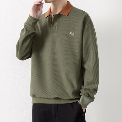 Pull homme hiver thermique à capuche et coupe oversize unie
