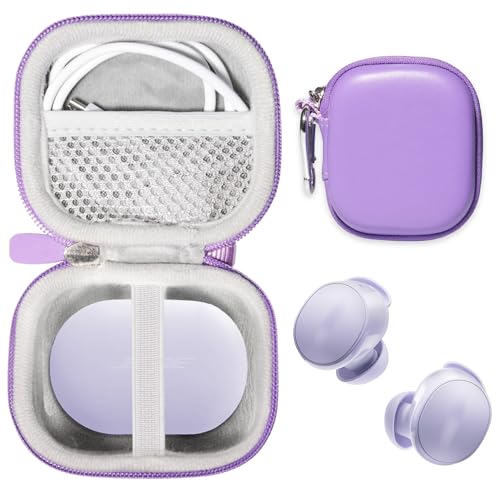 CaseSack Schutzhülle für Bose QuietComfort True Wireless Noise Cancelling Ohrhörer (lila)