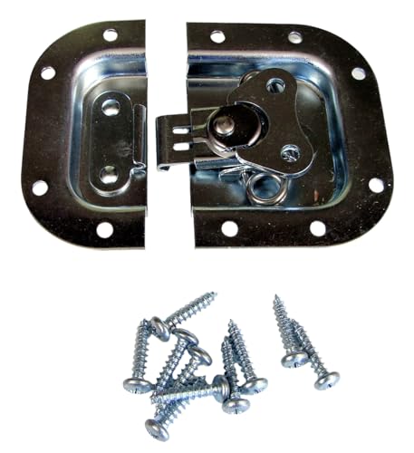 Penn Elcom Genuine 3758 Zinc Recessed Butterfly Latch - Rack & Pedal Board Cases
