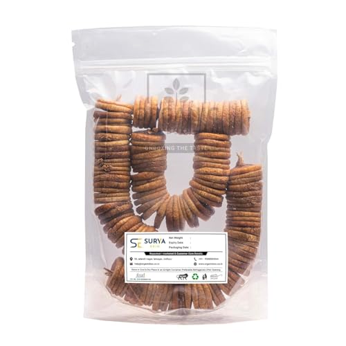 Image of Organic Box Afghani Anjeer Figs - Afghanistan Dry Anjir (Dried Figs) Dry Fruits Diwali Gift Pack (1 Kg)