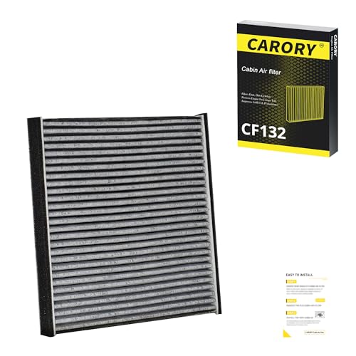 Cabin Air Filter w/Activated Carbon for Toyota Camry (2002-2006), Sienna (2004-2010), Avalon (2000-2004), Lexus RX350 (2007-2009), ES330 (2004-2006), OE# 87139-06030, YZZ05, CF10132