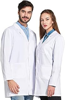 Icertag płaszcz laboratoryjny dla profesjonalnych mężczyzn biały płaszcz, płaszcz dla lekarza, płaszcz technika, płaszcz szkolny