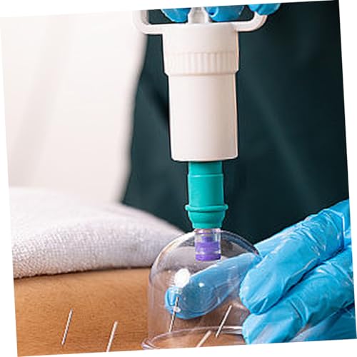 Conectores para bomba de ventosas minkissy 30 piezas, puntas resistentes de boquilla para terapia manual de ventosas, ajuste universal para uso en casa miniatura 5