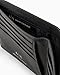 Armani Exchange Men's All Over Embossed Logo Bifold, Black, One Size