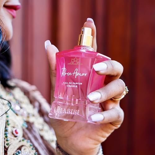 H HABIBI Rose Amor Arabian Perfume for Women – 2.5 oz (75ML) Long Lasting Women's Fragrance, Warm Spicy Floral Scent with White Pepper, Citrus & Amber Notes - Image 5