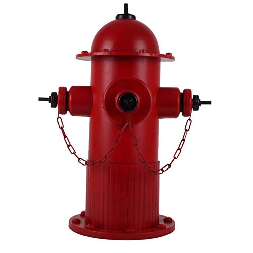 Z&X Fire Hydrant Statue Training Dog Puppy Pee Post Vintage Fire Hydrant Model For Outdoor Garden Patio Yard Ornament Decorations 21.6Inch Tall #TOP5
