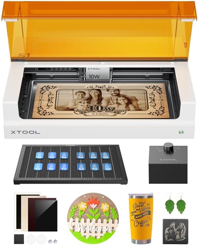 xTool S1 Laser Engraver and Cutter Machine Air Assist &