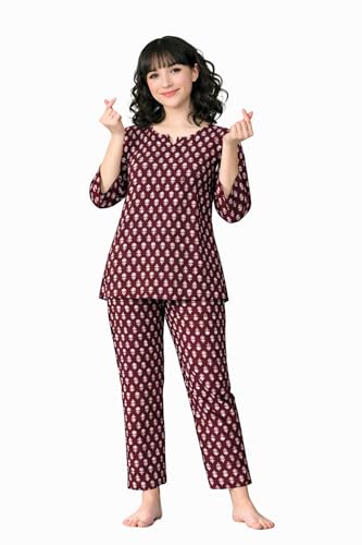 Image of Ichaa Cotton Women Night Suit Set