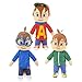 Alvin and the Chipmunks 8.5" Plush Set - Simon and Theodore