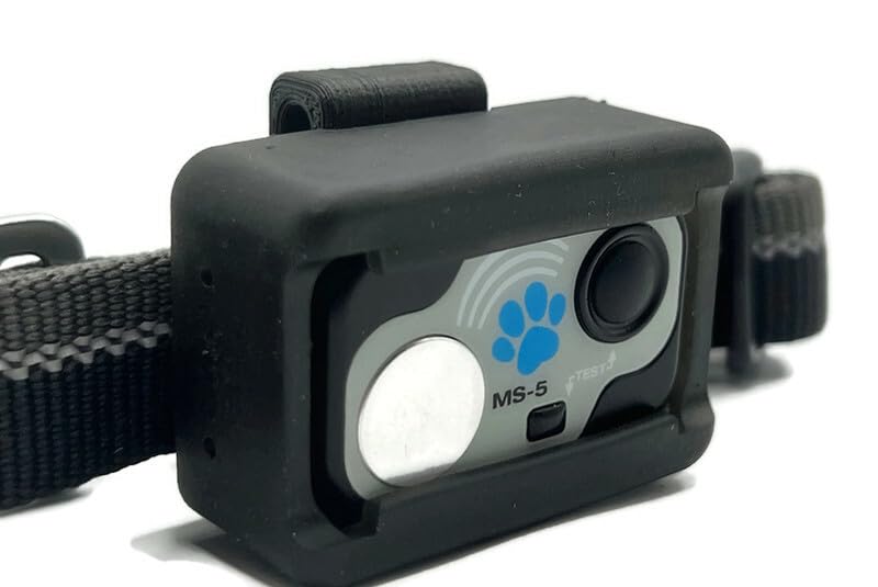 High Tech MS-5 Fastener for Dogs, Black, 3x2x2 inches, TPU & Carbon Fiber Clip