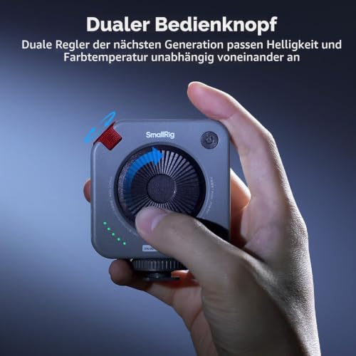 SMALLRIG P108 Neo RGBWW VideoLicht, 2500K-6500K Blitzlicht, 12 Effekte 5821 – Ansicht 2