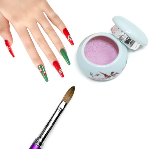 yueton 2 Pack Recipientes de Porcelana para Nail Art miniatura 6