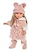 Llorens LL53525 Puppe Elena mit blonden Haaren und blauen Augen, Fashion Doll mit weichem Körper, inkl. trendigem Outfit, 35cm