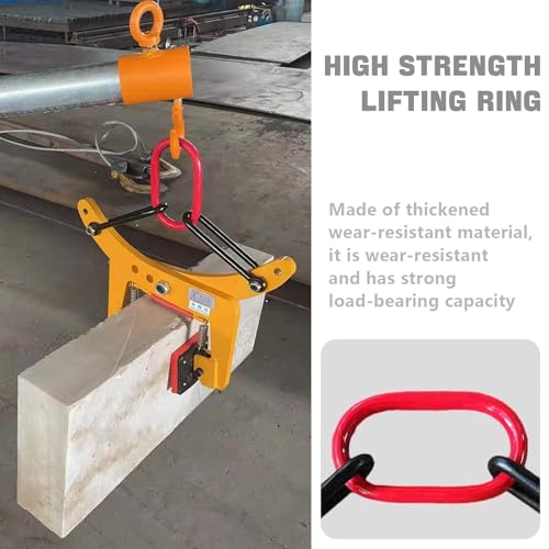 Pince de levage robuste en acier renforcé pour plaques et structures de béton - 5
