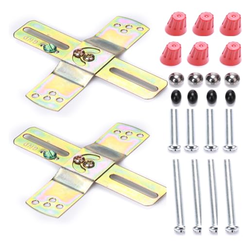 Light Fixture Mounting Bracket,Ceiling Light Mounting Plate, 4” Round Junction Box for Wall Light, Ceiling Light, Chandelier 2PACK