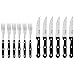 Produktbild Russell Hobbs 12 teiliges Steakbesteck für 6 Personen, Traditionelle Edelstahl Steakmesser und Steakgabeln, Messer und Gabel Set für BBQ & Grill, Pizzabesteck, Hochwertiges besteck, 6 Messer, 6 Gabeln