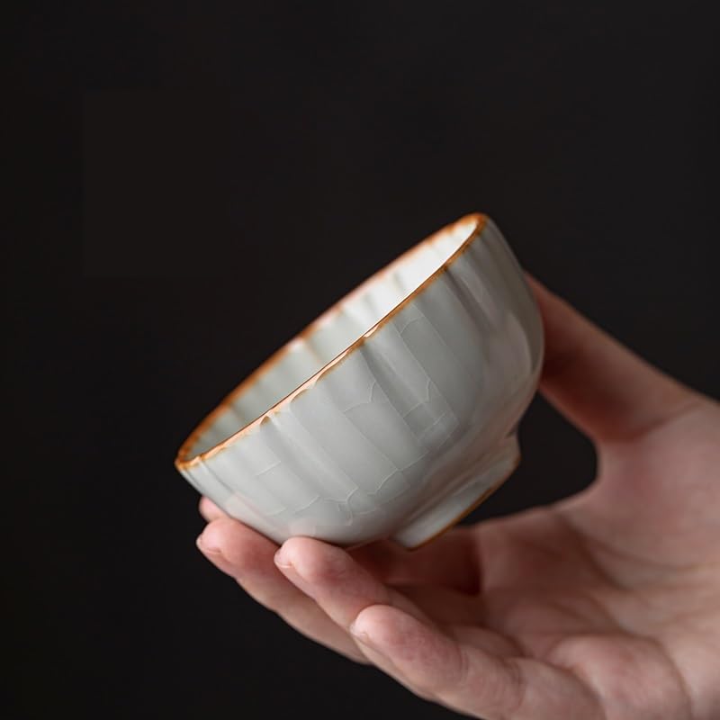 Kubek do kawy, chiński kubek do herbaty, kubek dla gospodarza, pojedyncza filiżanka, ceramiczny kubek do herbaty, zestaw do herbaty Kung Fu, kubek lotosu, osobisty kubek do kawy, kubek do napojów go