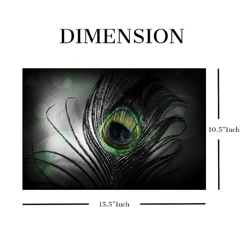 Image of Laptop Skin Stickers HD Quality Sticker for Laptops Upto 15.6 inch (Dustproof|Waterproof|Scratchproof|Reusable) - BE PCOCK FTHR