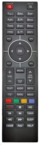 Reemplazo Mando Zgemma para Zgemma Star Satellite Receiver - No es Necesario configurar