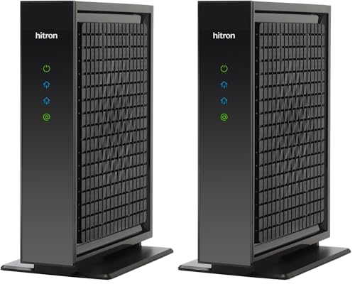 Image of Hitron CODA56 Cable Internet Modem ONLY - DOCSIS 3.1 | 2.5 Gbps | NO WiFi - Requires Router | Xfinity /Spectrum /Cox Compatible | NOT for Fiber /DSL (Pack of 2)