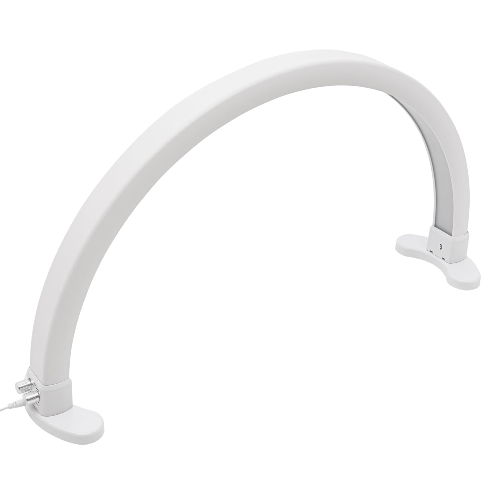 Halbmond Lampe 3600LM LED Nail Desk Lamp 2700-5600K Dimmbar Schreibtischlampe Mit 3 Farbmodi, Halbmond-Schreibtischlampe für Tätowierer und Kosmetikerinnen