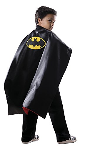 Rubie's Child's Dc Comics Reversible Batman / Superman Cape, Red/Black #TOP1