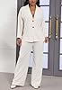 Women’s Oversized Blazer Jacket and Wide Leg Pants... #5