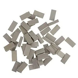 HEALLILY 100pcs 1: 16 Grey Miniature Wall Bricks Mini Bricks Model DIY Dollhouse Bricks Diorama Fairy Garden Sand Table Micro Landscape Accessories Style 1