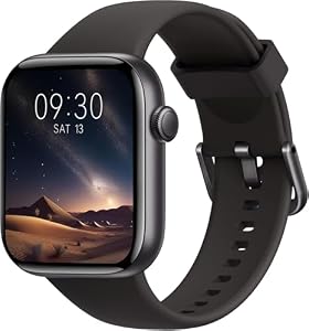 Smart Watch for Men Women Answer/Make Call, 1.85" Smartwatch, Fitness Watch with Heart Rate Blood Pressure Sleep Monitor, IP68 Waterproof Step Counter Compatible with Android IOS Gifts for Fathers