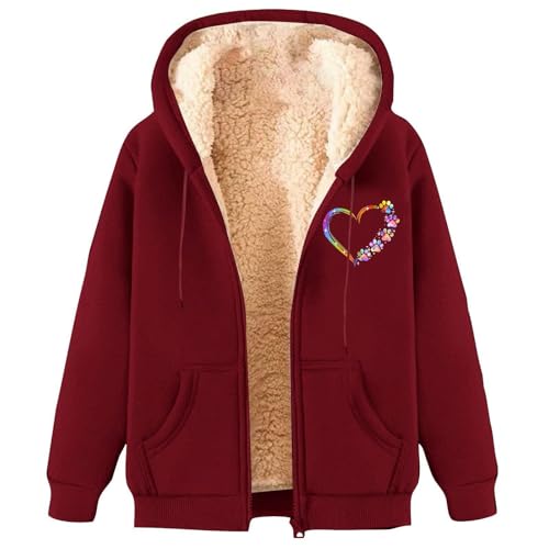 Veste en peluche pour femme contre le froid et le vent en hiver