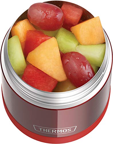 Image of Thermos F30020PE6 Funtainer 10 oz, Hot Pepper Red Insulated Food Jar, 10oz