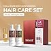 Karseell Collagen Hair Treatment Hair Care Set, Hair Oil Shampoo and Conditioner for Dry Damaged Hair All Hair Types 2 x 16.9fl.oz + 1.69fl.oz