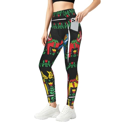 Legging de course doux pour femme avec poches du running quotidien au studio
