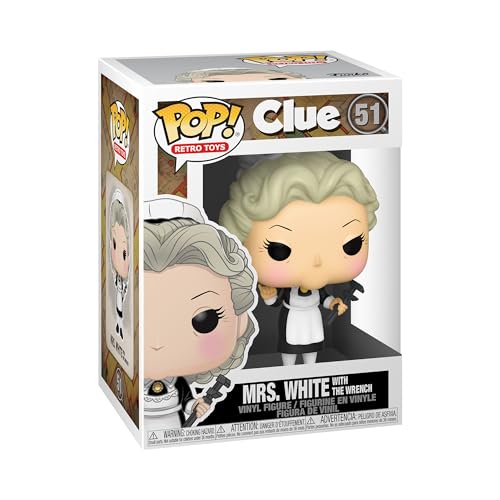 Funko Pop! Retro Toys: Clue - Mrs. White With Wrench