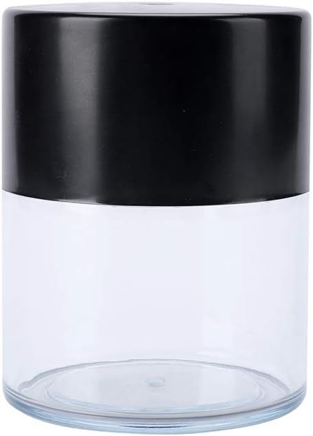 NeraNena Multi-Use Vacuum Seal Smell Proof Container Stash 21.9 oz (Black, 650 ml)
