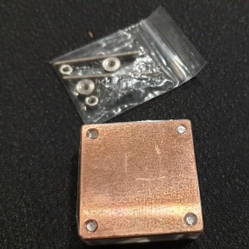 Bloc d'eau chipset PC en acrylique pour refroidissement de l'ordinateur - 2
