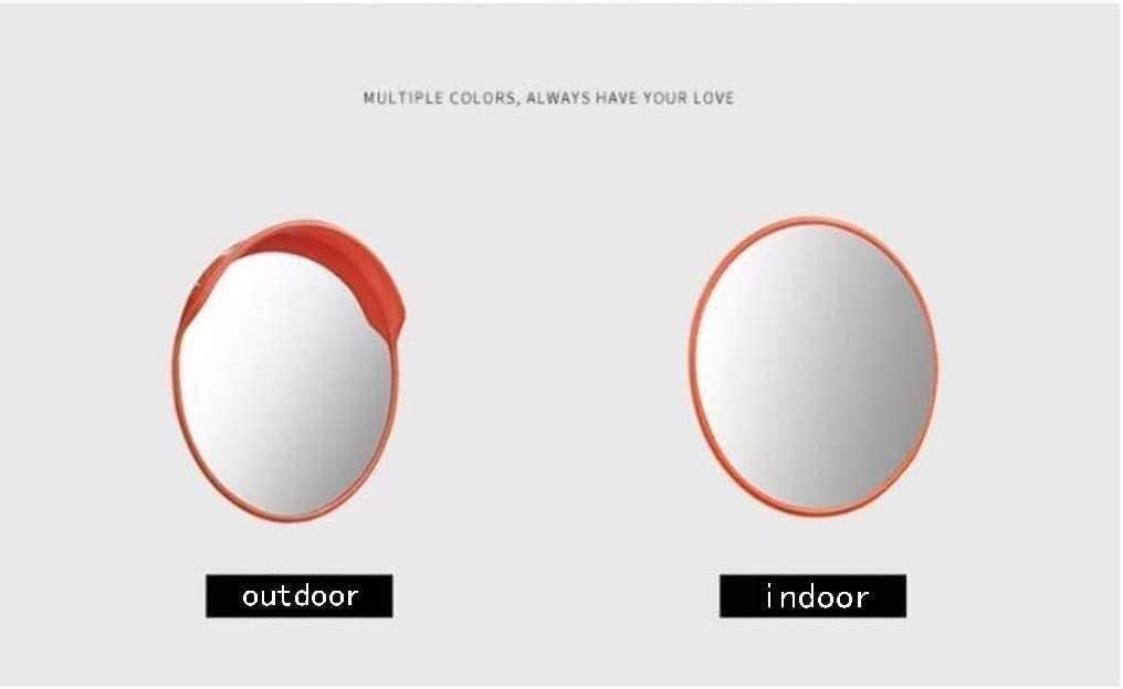 Circular Convex Mirror Traffic Safety Mirror, Road Turning Safety Mirror, Community Turning Corner Mirror (Color : #1, Size : 60Cm)