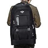 Mochila de viaje grande para mujer, mochila de viaje de 65 litros para hombres, mochila de senderismo, mochila impermeable para deportes al aire libre, mochila casual con puerto de carga USB, mochila