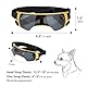 PETLESO Brille für Kleine Hunde Augenschutz Brille Windschutzbrille für Kleine Hunde UV Schutz Hunde Sonnenbrillen für Motorrad/Hundefahrradkorb/Cabrio