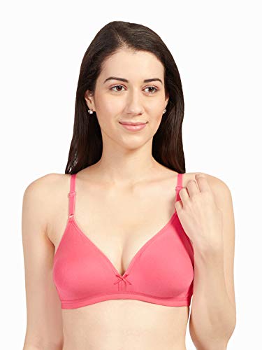 Image of SONARI Omania Womens Non-Padded Cotton Polyester Bras - Solid, Non-Wired, Medium Coverage, Hand Washable (Pack of 2)