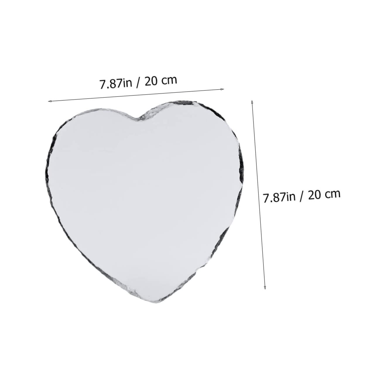 ERINGOGO Heart Shape Photo Plaque Unique Frame for Memories for Valentine Day Weddings Home Decor Photo Holder
