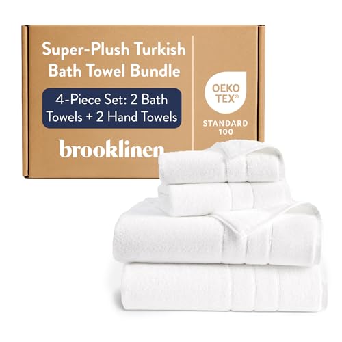 Brooklinen Super-Plush Bath Towel and Hand Towel Set - 2