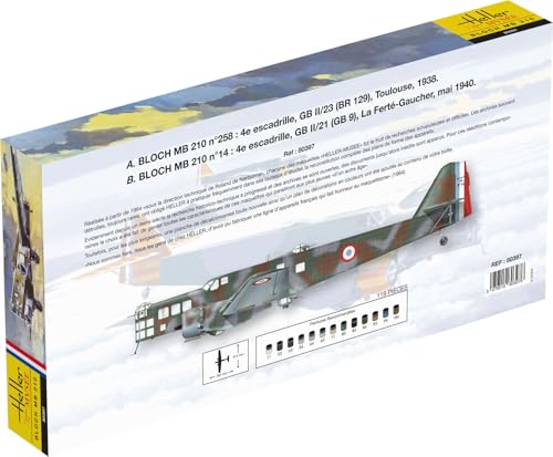 Heller 80397 potez 540 1/72 maquette plastique d'avion militaire français - 2