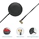 Nelawya DAB Antenne Auto SMB Anschluss Digitale DAB Autoradio Scheibenkleber Antenne mit 3 Meter Kable für Pioneer, Kenwood, JVC, Alpine,AiliTech Radios