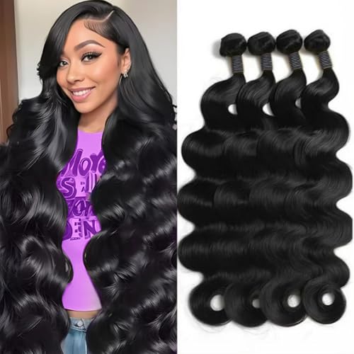 SDDRSRA 12A Human Hair Bundles 18 20 22 24 Inch Body...